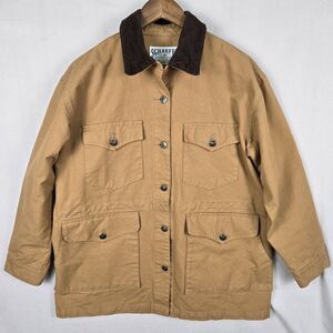 Schaefer Outfitter Vintage Barn Coat Unlined Saddle Brown Womens Size XLarge
